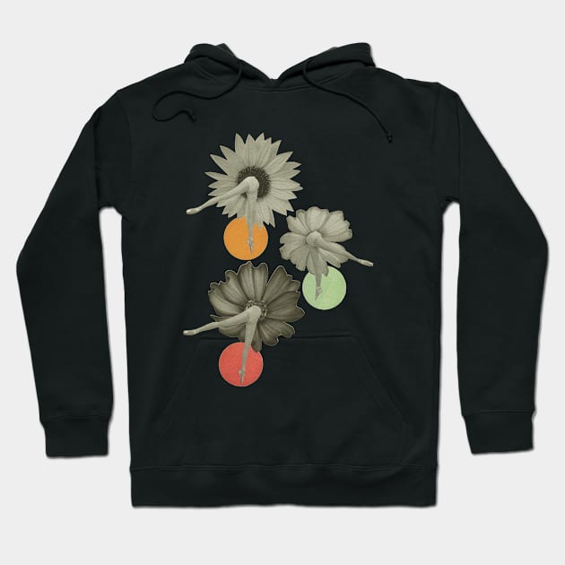 Flower Girls Hoodie by Cassia